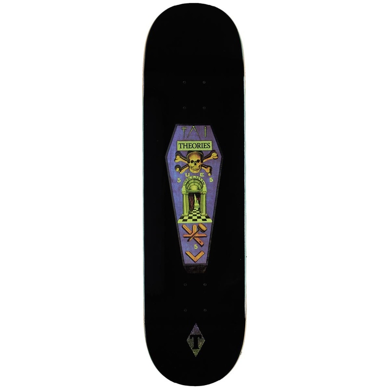 Theories Coffin Skateboard Deck – 8.50