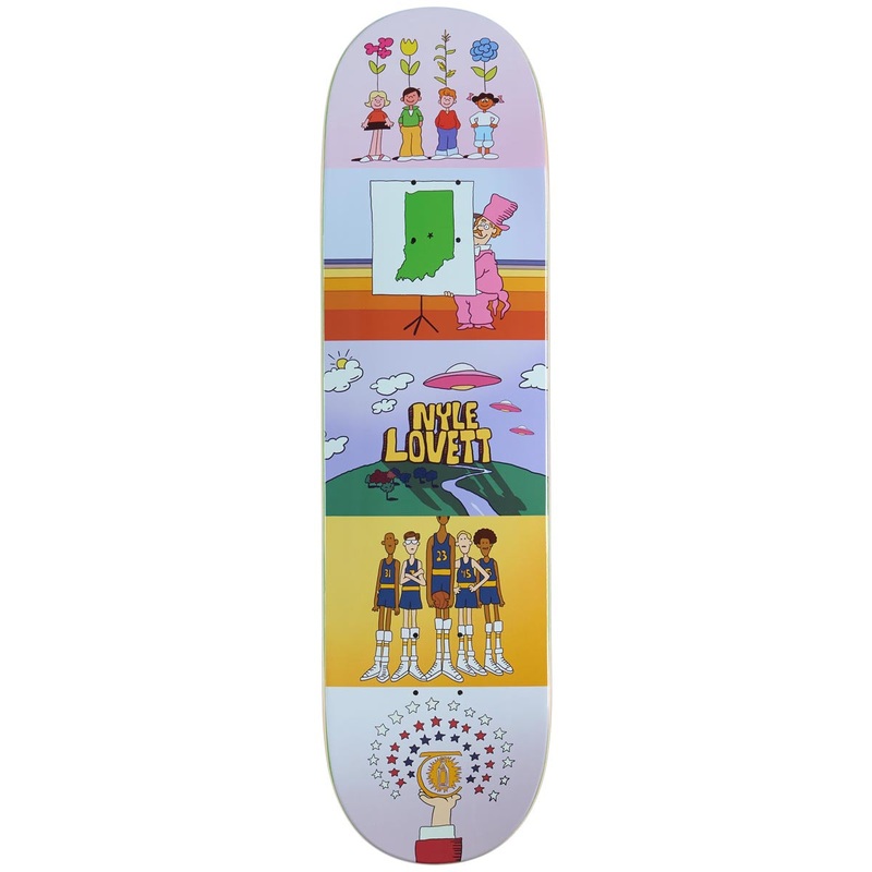 Theories Nyle House Rock Skateboard Deck – 8.38