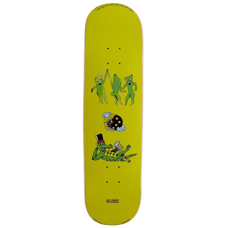 WKND Croc-O-Clock Alex Schmidt Skateboard Deck – 8.25