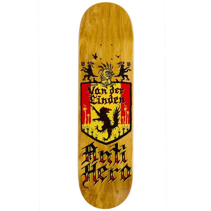 Anti-Hero Daan Coat Of Arms Skateboard Deck – 8.28
