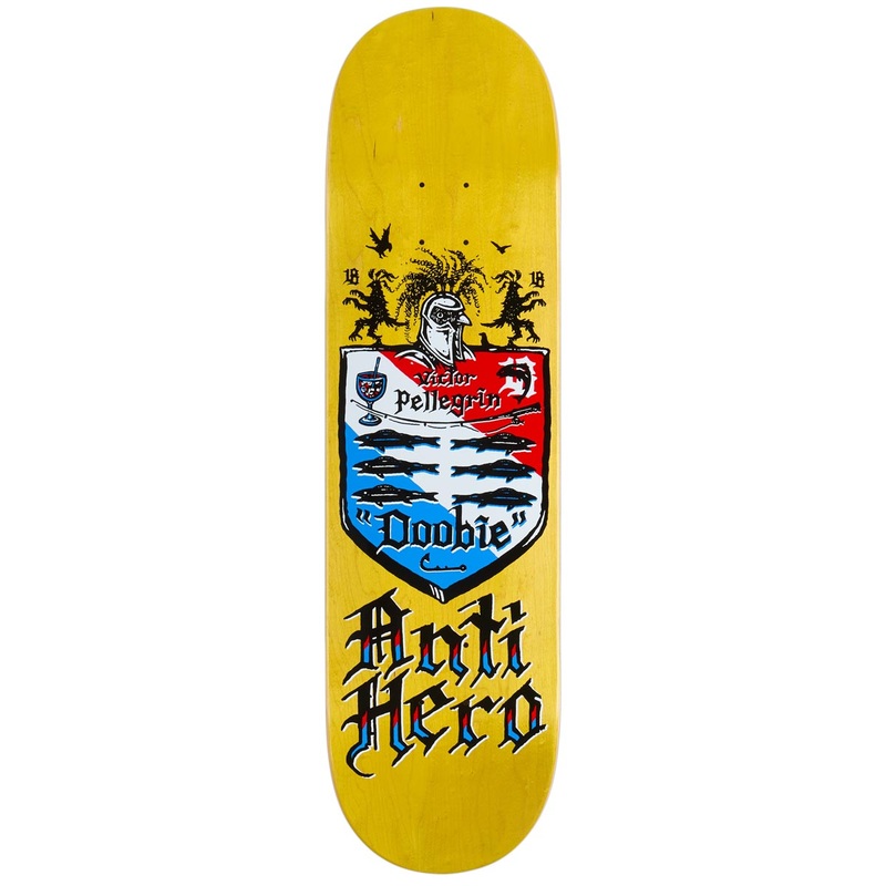 Anti-Hero Doobie Coat Of Arms Skateboard Deck – 8.62