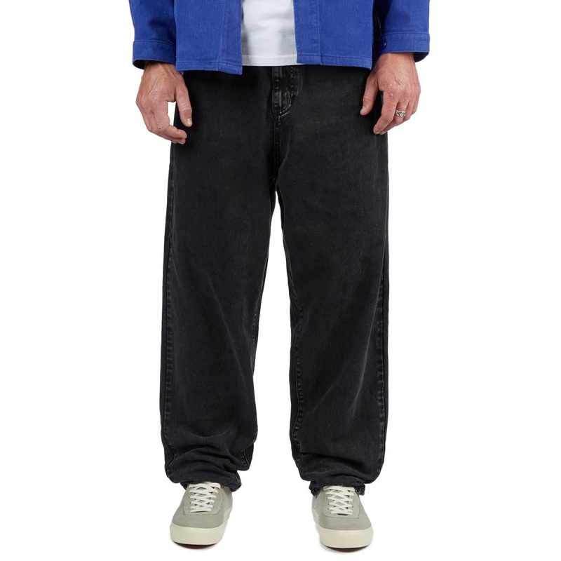 CCS Baggy Taper Denim Jeans – Acid Black