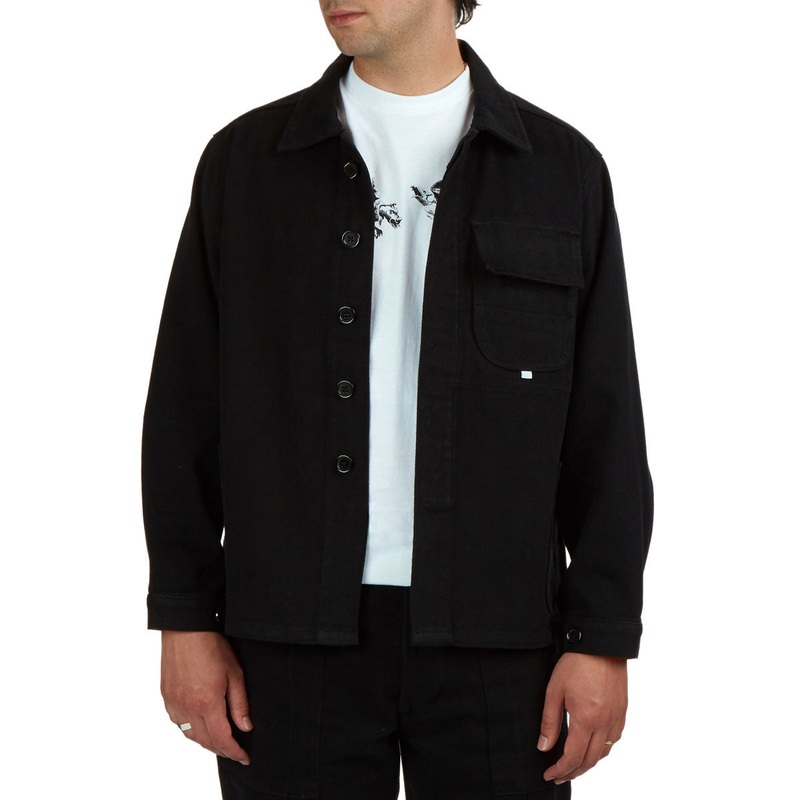 CCS French Cropped Chore Jacket – Black