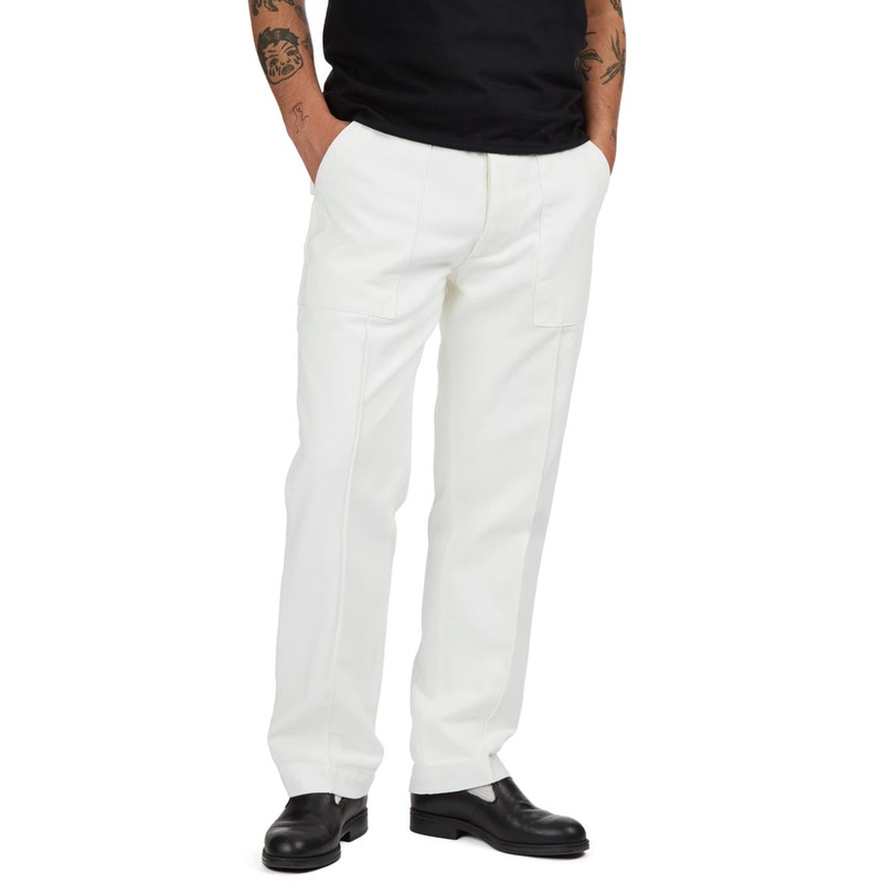 CCS French Surplus Chore Pants – White