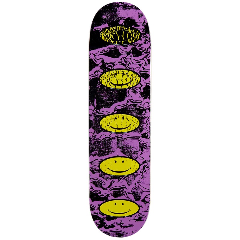 CCS Smile Decay Skateboard Deck – Purple