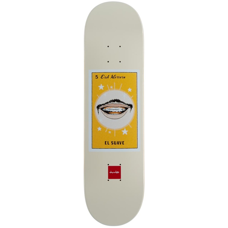 Chocolate Loteria Cards Herrera Skateboard Deck – 8.50