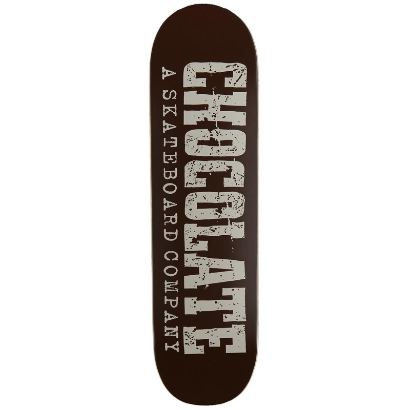 Chocolate Western Heritage Perez Skateboard Deck – Brown – 8.50