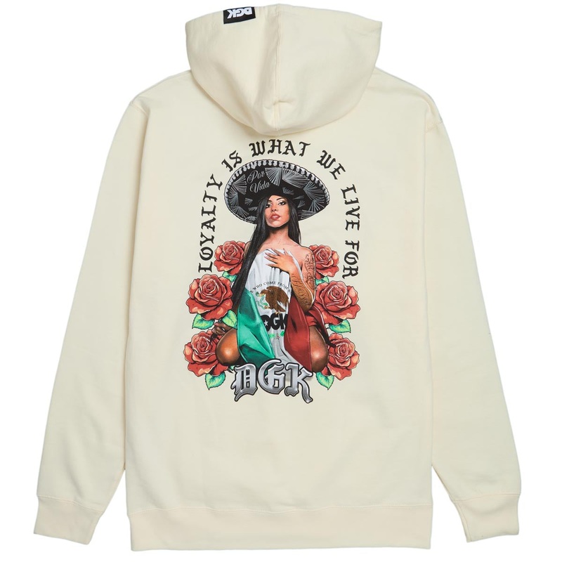 DGK Mamcita Fleece Hoodie – Bone