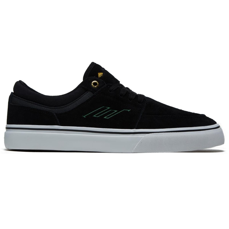 Emerica Hoban Shoes – Black/White/Gold