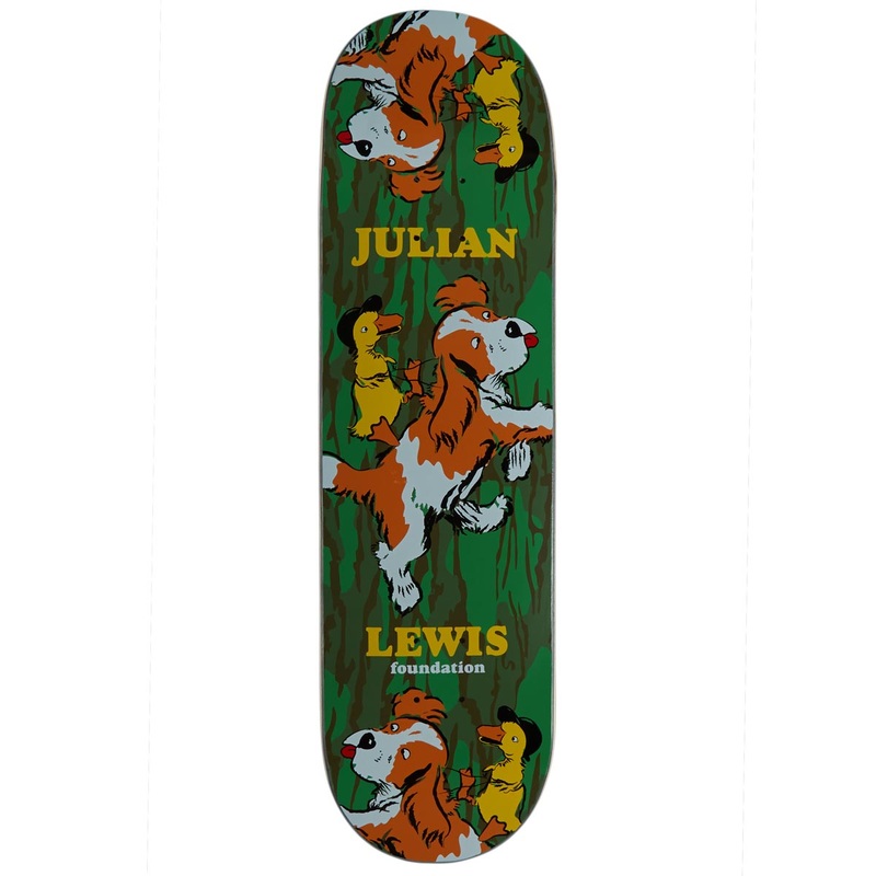 Foundation Lewis Wallpaper Skateboard Deck – 8.50