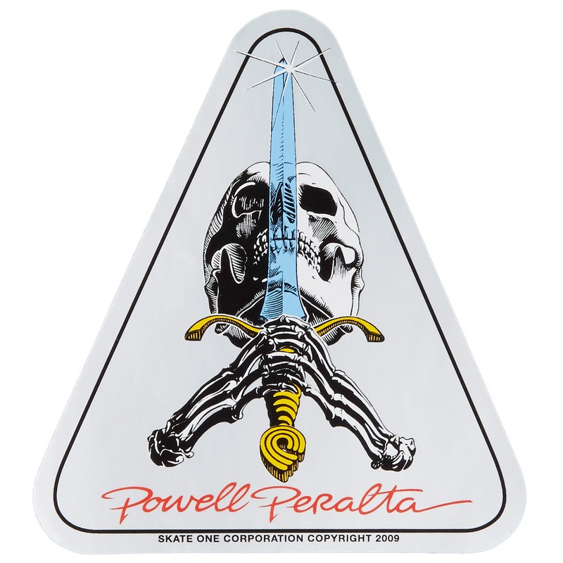 Powell-Peralta Ray Rodriguez Skull And Sword Sticker – 4.00