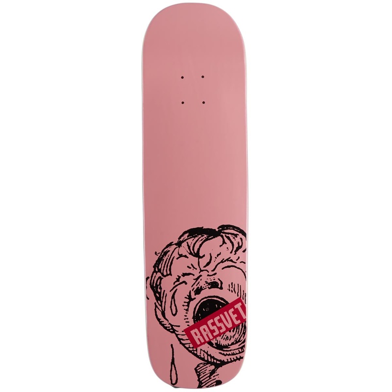 Rassvet Tears Skateboard Deck – Pink – 8.375