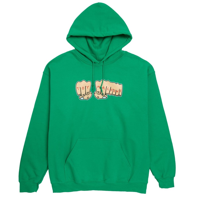 Toy Machine Fists Hoodie – Green