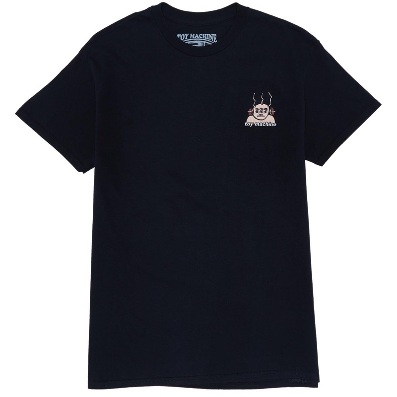 Toy Machine T-mission Embroidered T-Shirt – Black