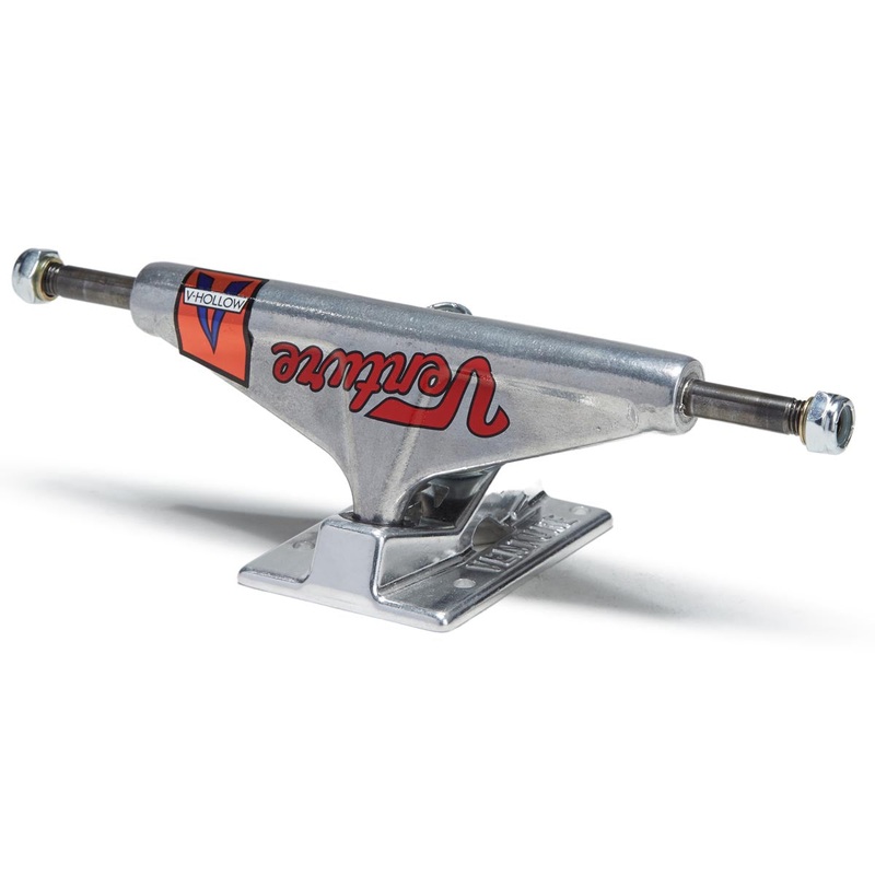 Venture Collegiate Skateboard Trucks – Polished – 5.2 Hi