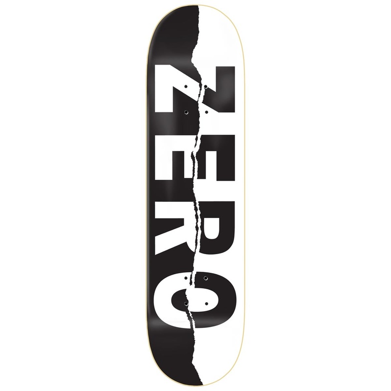 Zero Ripped Army Logo Skateboard Deck – 8.50