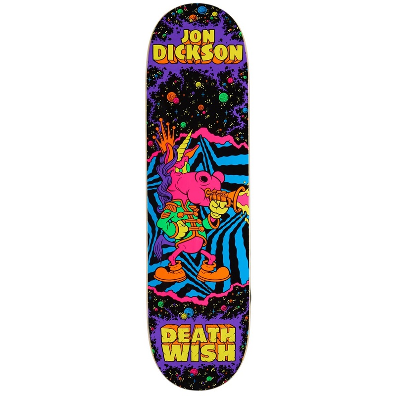 Deathwish Dickson Lords Of The Underworld Skateboard Deck – 8.38