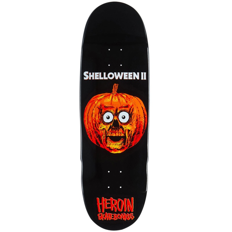 Heroin Shelloween 2 Skateboard Deck – 10.10