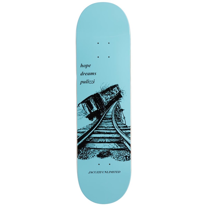 Jacuzzi Unlimited Michael Pulizzi Off the Rails Skateboard Deck – 8.375