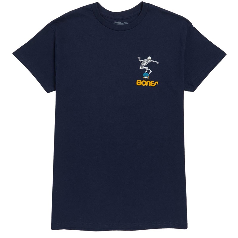 Powell-Peralta Skateboard Skeleton 2 T-Shirt – Navy