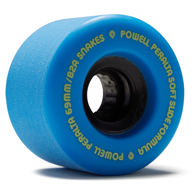 Powell-Peralta Snakes 82A Longboard Wheels – Blue – 69mm