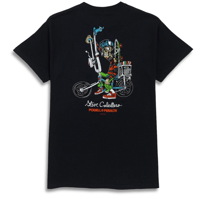 Powell-Peralta Steve Caballero Chopper Bike T-Shirt – Black
