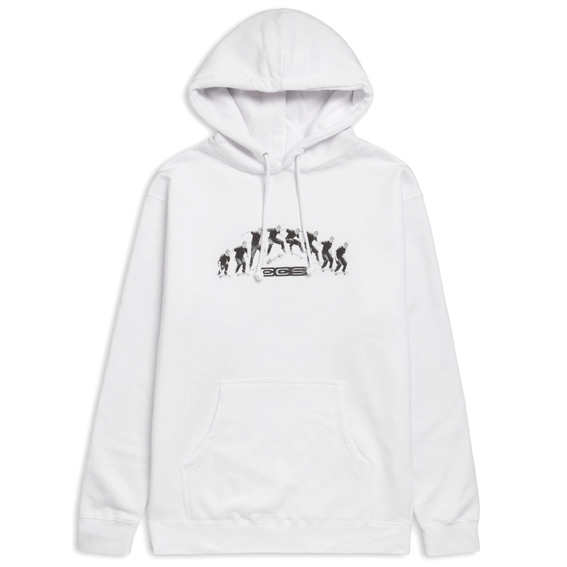 CCS Mason Kickflip Hoodie – White