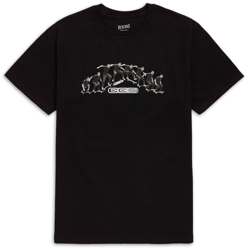 CCS Mason Kickflip T-Shirt – Black