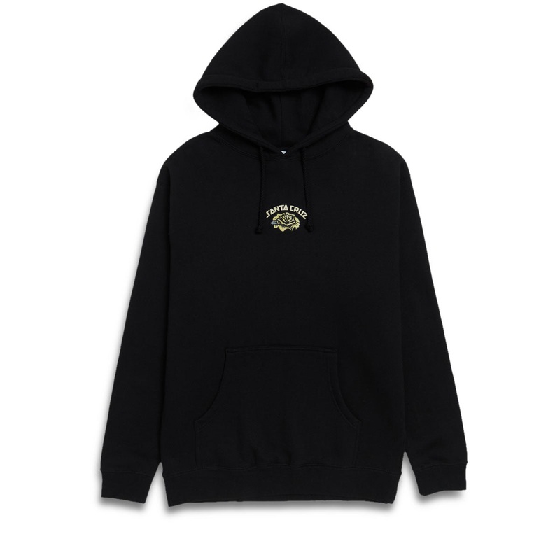 Santa Cruz Dressen Rose Solo Center Hoodie – Black