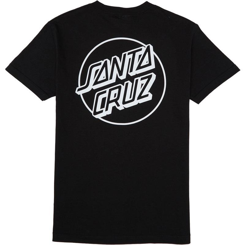 Santa Cruz Opus Dot T-Shirt – Black/White