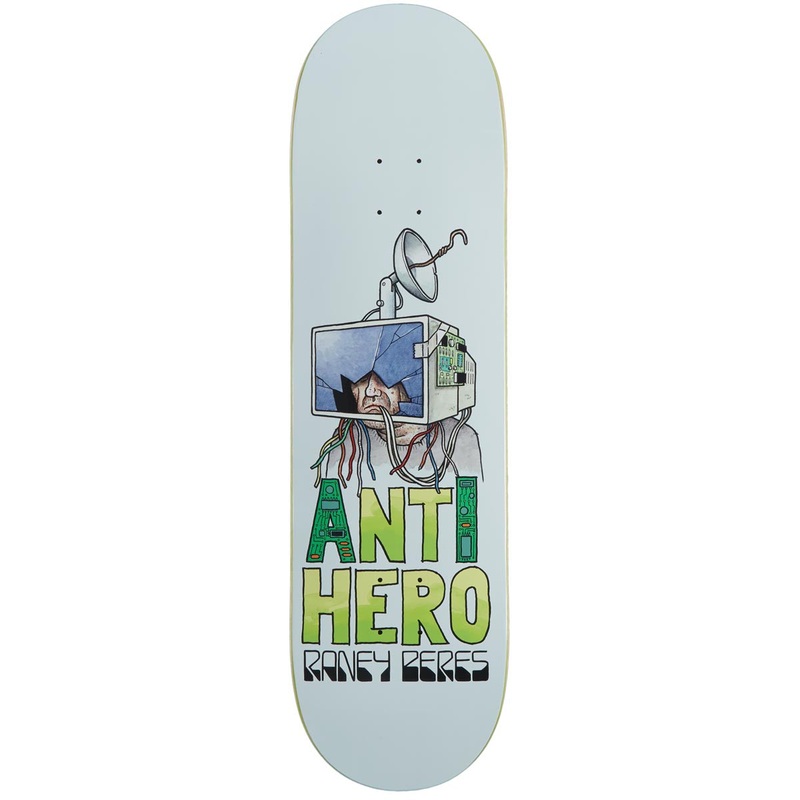 Anti-Hero Beres Anti Intelligence Skateboard Deck – Blue – 9.00