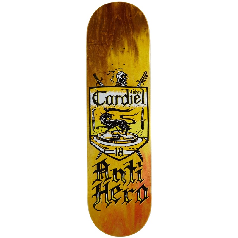 Anti-Hero Cardiel Coat Of Arms  Skateboard Deck – 8.62