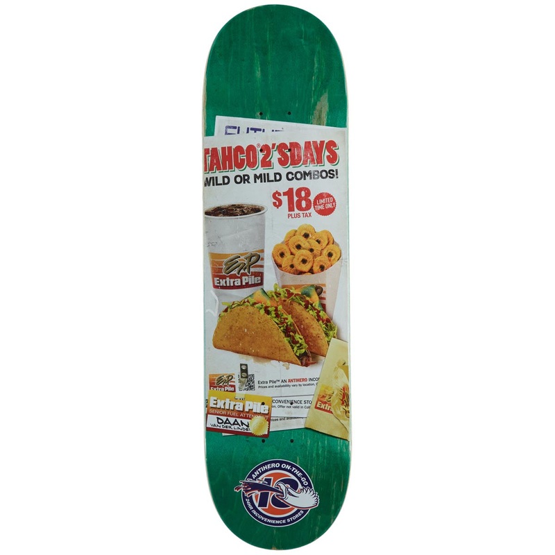 Anti-Hero Daan (a)rtificial (i)ngredients Skateboard Deck – 8.38