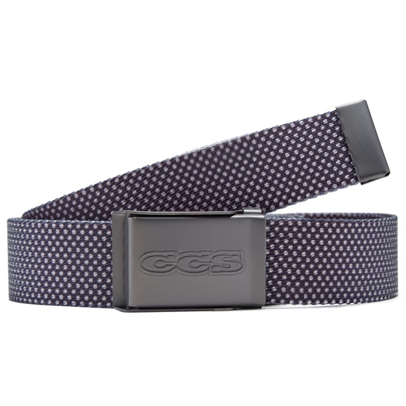 CCS Gunmetal 96 Logo Web Belt – Polka Dot