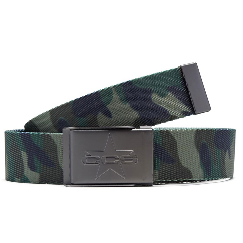 CCS Gunmetal 97 Star Web Belt – Camo
