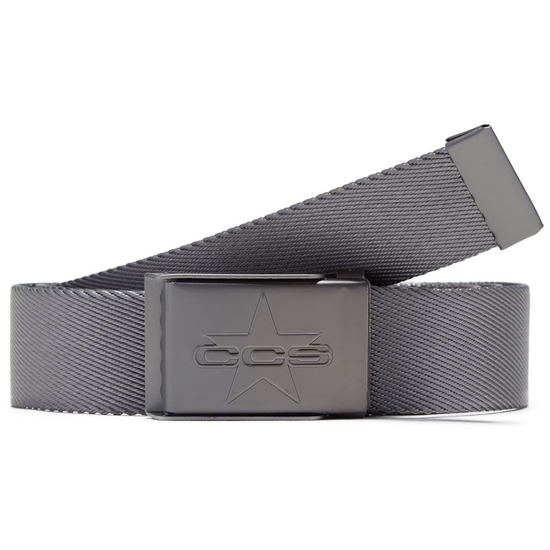 CCS Gunmetal 97 Star Web Belt – Grey