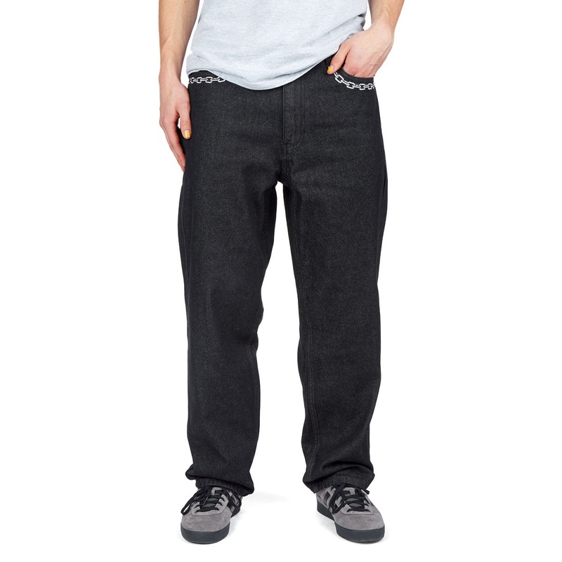 CCS Original Relaxed Taper Jeans – Chain Black