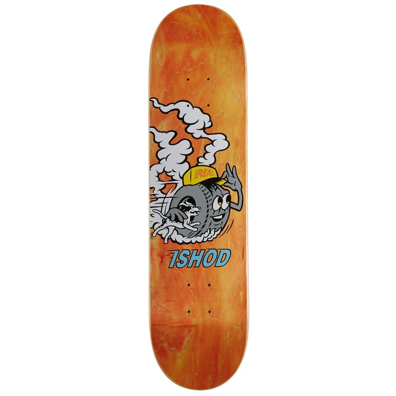 Real Ishod Mascot Skateboard Deck – 8.06