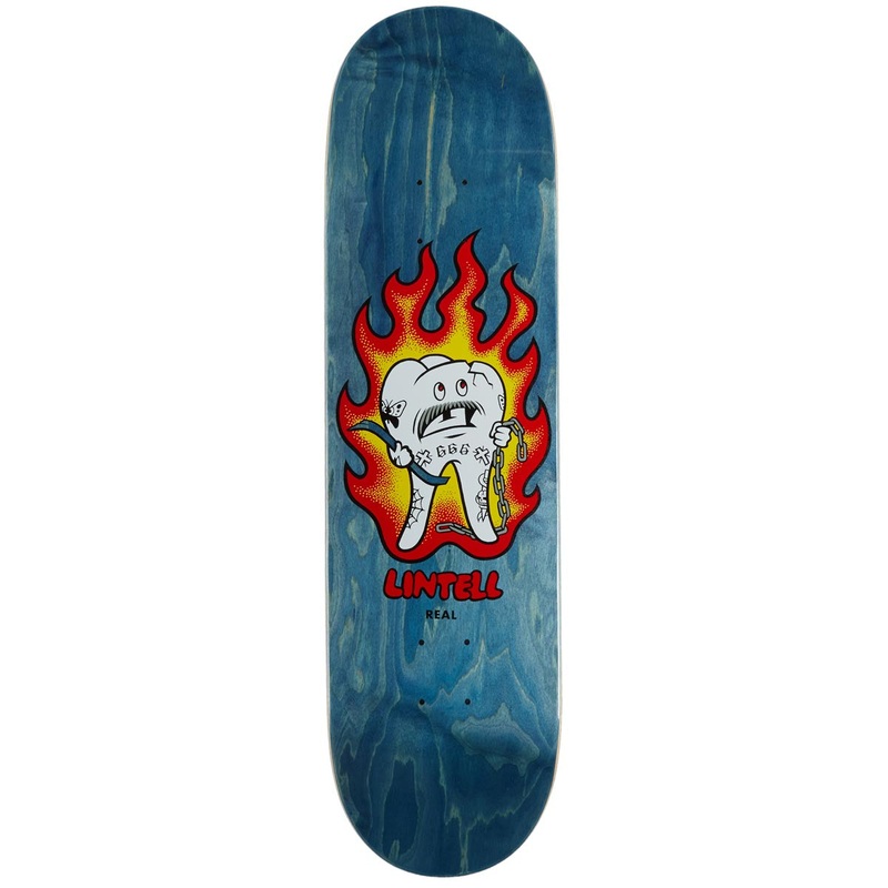 Real Lintell Mascot Skateboard Deck – 8.50