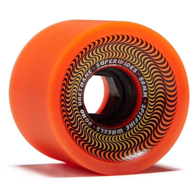 Spitfire 80HD Superwides Skateboard Wheels – Orange – 58mm