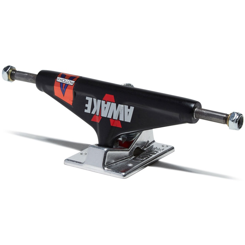Venture Wide Awake V-hollow Hi Skateboard Trucks – Black – 5.2
