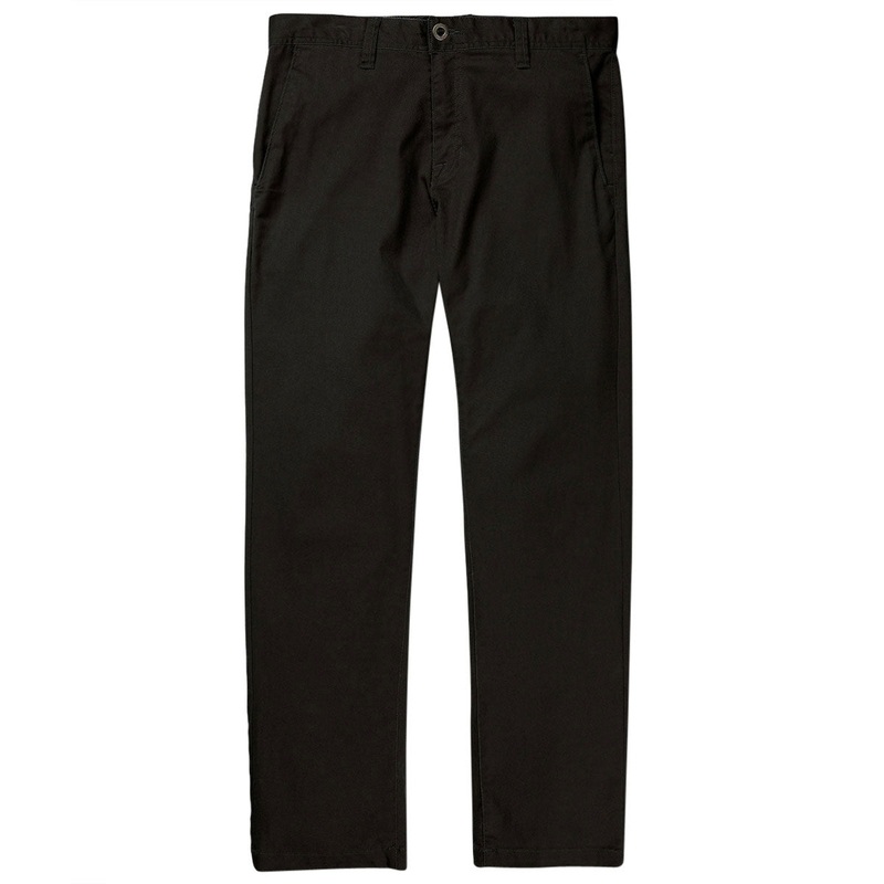 Volcom Frickin Modern Stretch Pants – Black/Black
