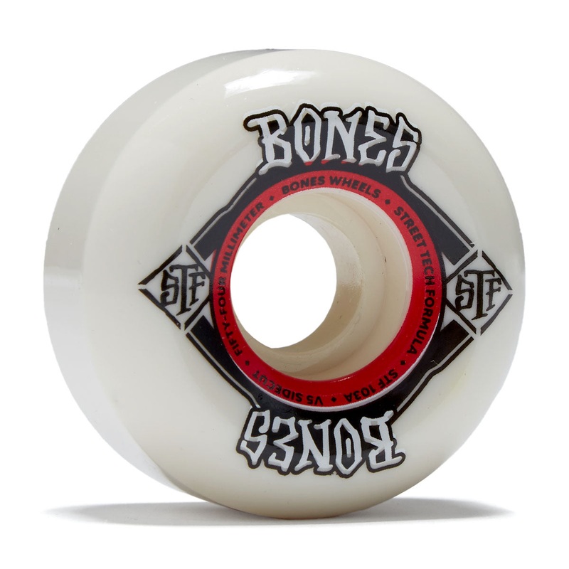 Bones STF Sidecuts 103a V5 Sidecut Skateboard Wheels – 54mm