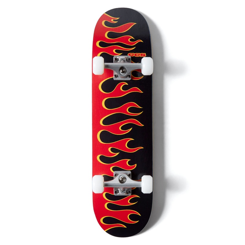 CCS Flames Handboard – Black/Red