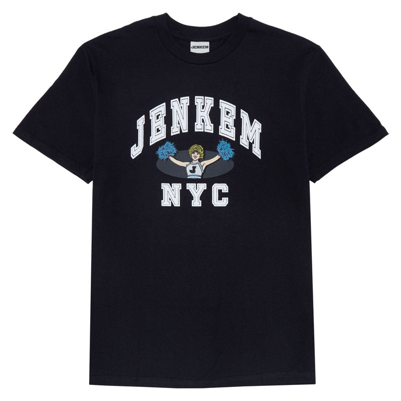 Jenkem Varsity T-Shirt – Black