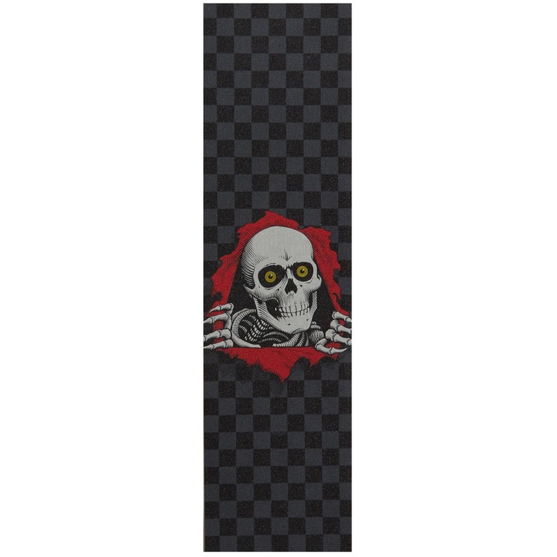 Powell-Peralta Ripper Checker Grip tape – Charcoal