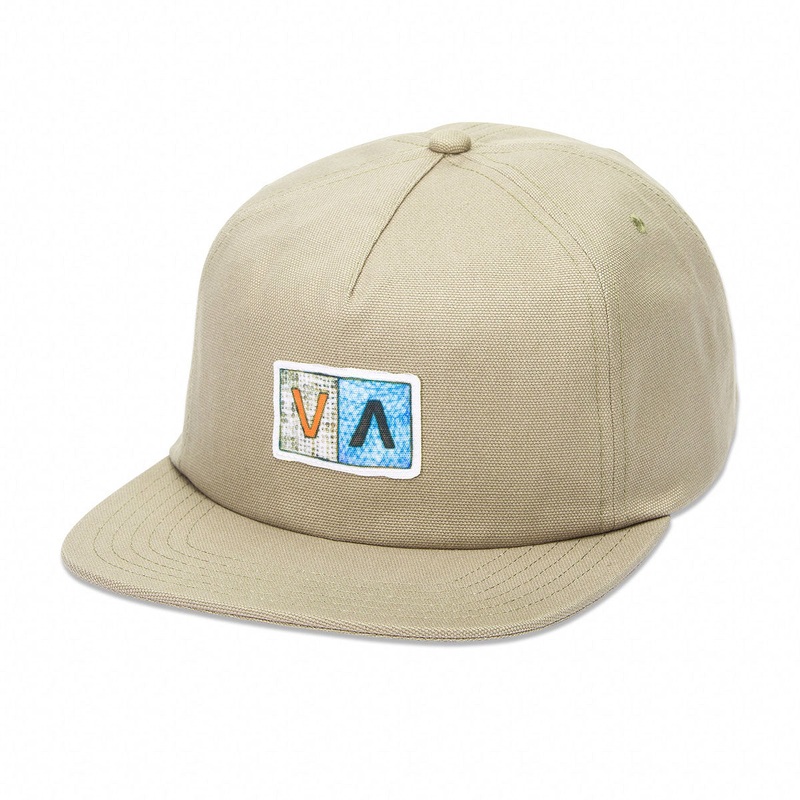 RVCA Jacobs Va Snapback Hat – Mushroom