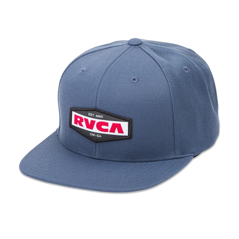 RVCA Security Snapback Hat – Garage Blue
