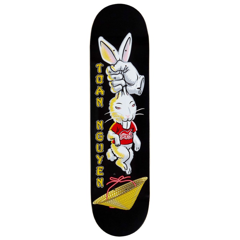 Shorty’s Toan Rabbit Skateboard Deck – 8.25