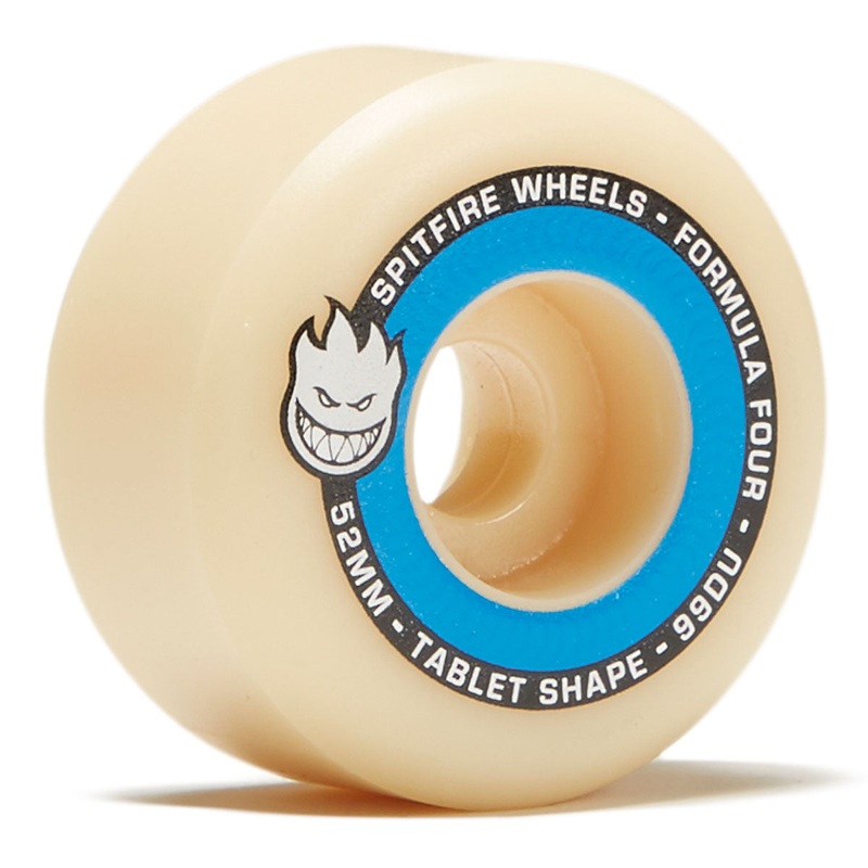 Spitfire F4 99 Tablet Skateboard Wheels – Natural – 52mm